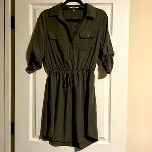 Bebop olive green dress. Size medium